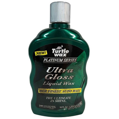 #ad Turtle Wax Platinum Series Ultra Gloss Liquid Car Wax 16 oz New NOS Discontinued $39.79