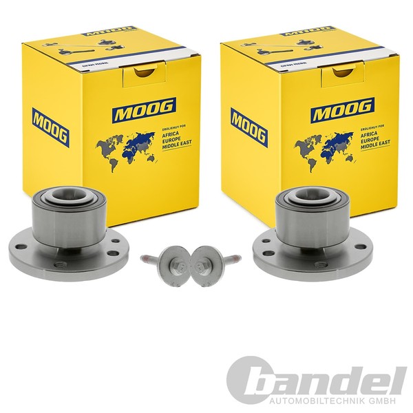2X Moog RADLAGER-SATZ Vorne Passend FüR Volvo S60 S80 V60 V70 XC60 XC70-image