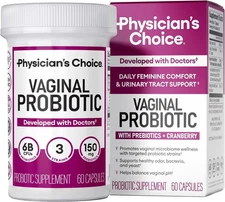 Physician's Choice Vaginal Probiotic for Women - Support Vaginal PH Balance