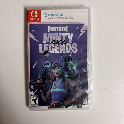 Epic Games Nintendo Switch Fortnite Minty Legends Pack BRAND NEW SEALED