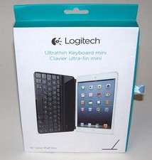 Logitech Black Ultrathin Bluetooth Wireless Keyboard for iPad mini 920-005021