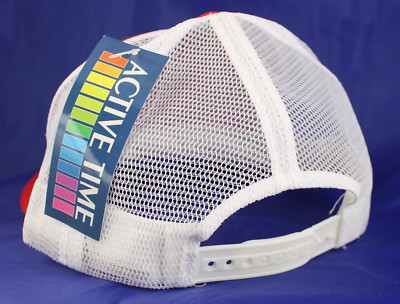 CAPPELLINO RETE CAPPELLO CON VISIERA BERRETTO BASEBALL rosso e