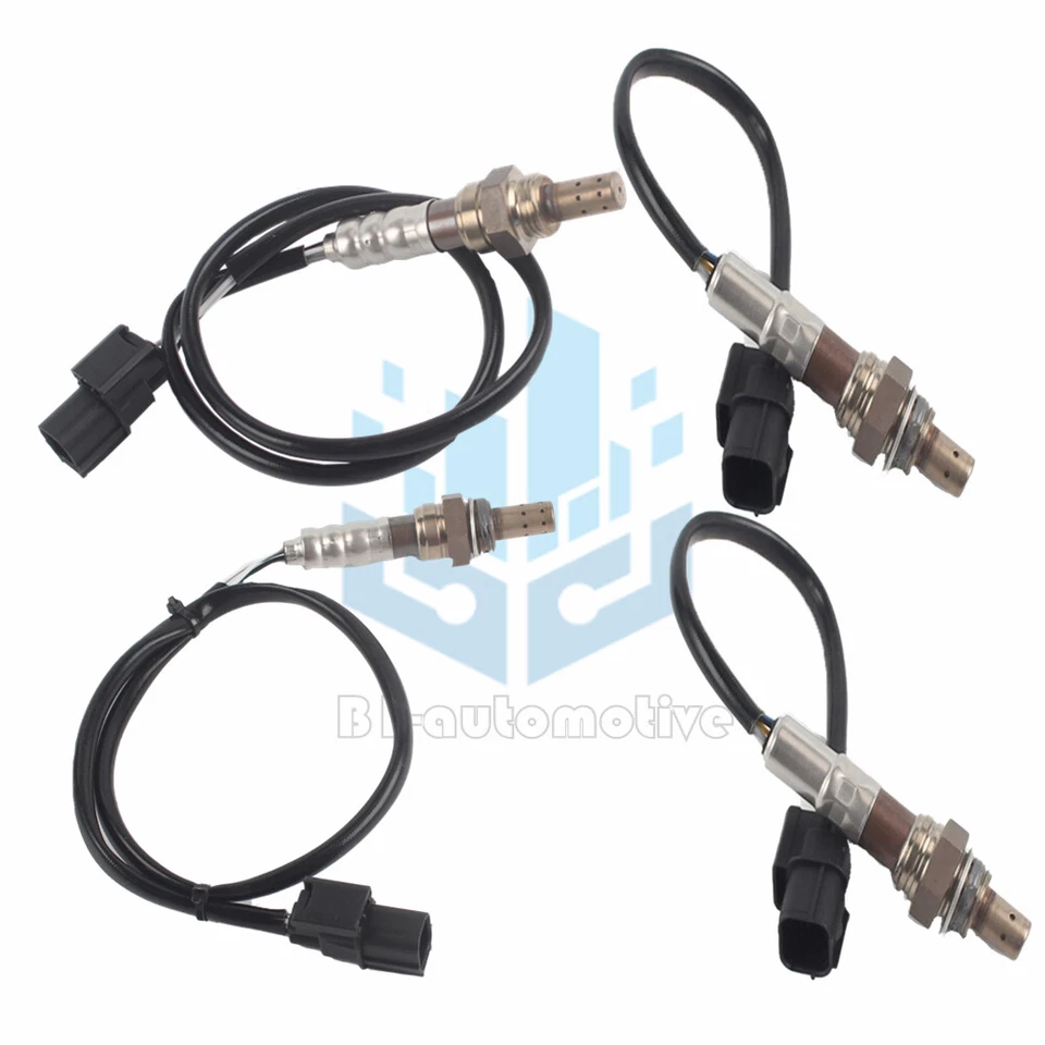 Sensores de oxígeno lambda O2 aguas arriba y aguas abajo 4 piezas para HONDA Accord 12-10 3,5 Foto 3 de 4