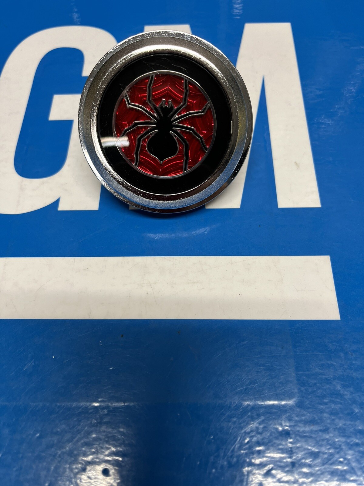 NOS Chevy Monza Spyder Emblem Ornament Vintage GM Monza Spider Trunk