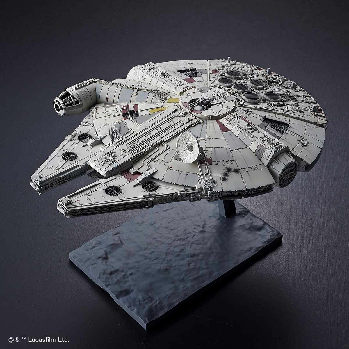 Star Wars Millennium Falcon (The Rise of Skywalker) 1/144 Colored