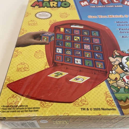 Top Trumps Super Mario The Crazy Cube Match Game With All In One Carry Case - Picture 9 of 9