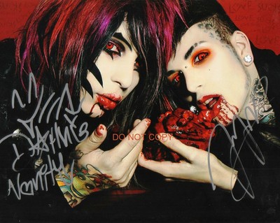 Blood On The Dance Floor Band Reprint Signed 8x10 Photo 2 Rp