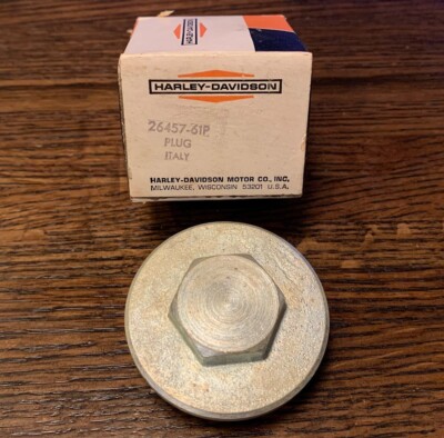 Harey Aermacchi Sprint C H SS 1961-1974 Oil Plug 26457-61P *NOS*