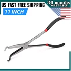 11" Electrical Disconnect Long Spark Plug Removal Pliers For Car Connectors