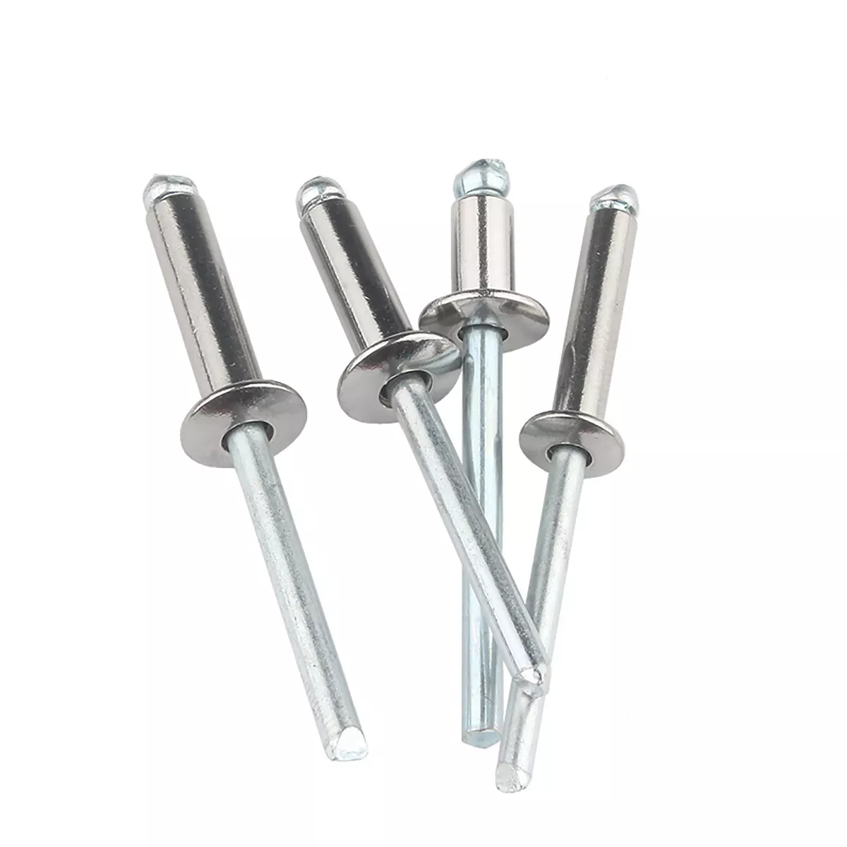 Blind Rivet Pop Rivets Open Mandrel Dome Head Aluminium Standard
