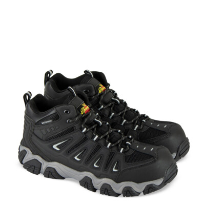 THOROGOOD Crosstrex Mens 9.5 W Mid Composite Toe EH Rated Waterproof Boots Crosstrex Series - Waterproof - Mid Cut Safety Toe Hiker  main image 2