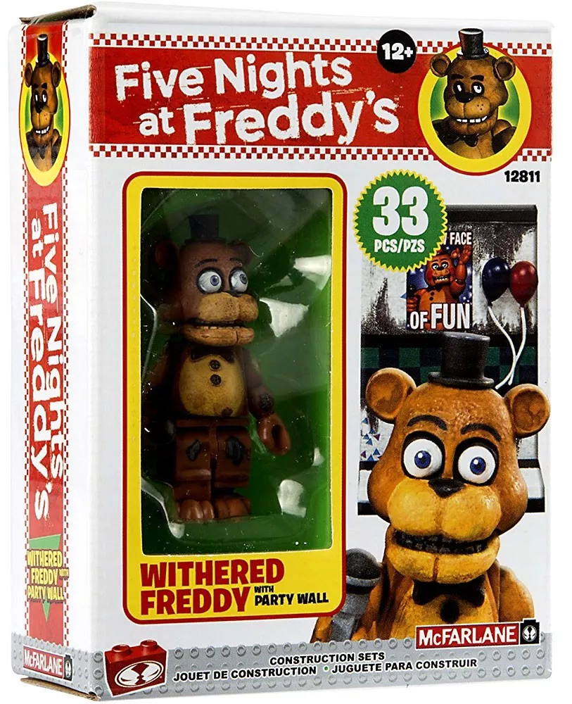 Five Nights at Freddy's The Party Wall Micro Construction Set