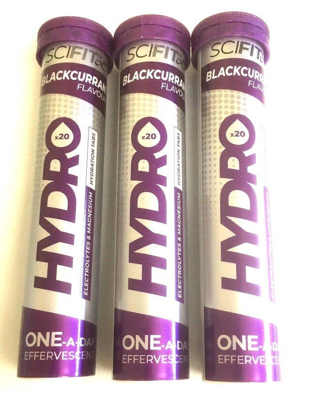 60 x  SCI-FIT Hydro + Electrolyte & Magnesium Hydration Tablets Blackcurrant