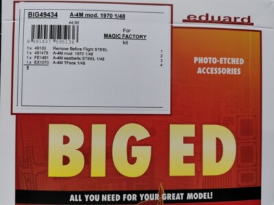 MW22 EDUARD BIG49434 A-4M MOD. 1970 1/48  BIG ED for MAGIC FACTORY