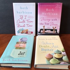 Lot: 4 Beth Harbison Books Hope in a Jar If I Could Turn Back Time Doubt Butter