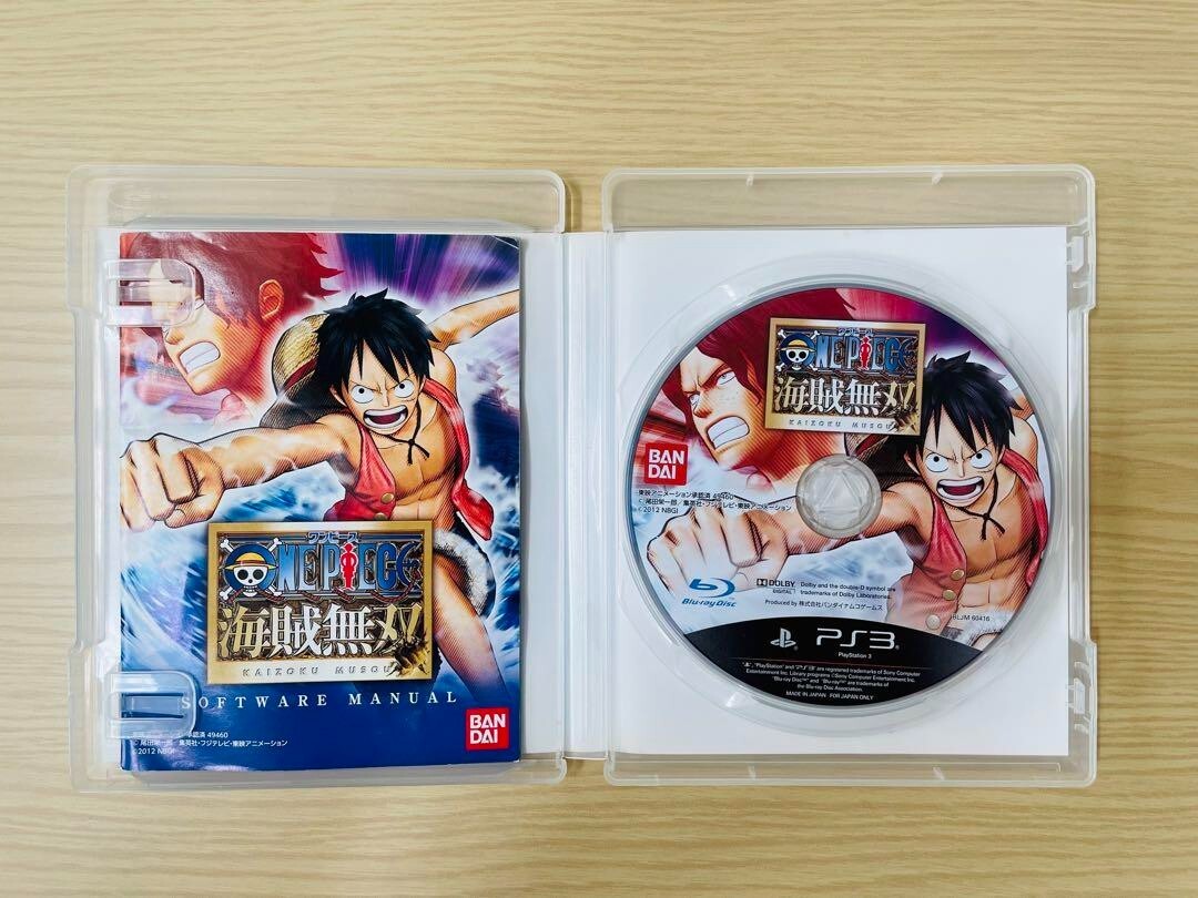 PlayStation3 - PLAYSTATION3 限定色 -鋼- One Piece Kaizoku Musou Sony PlayStation 3 PS3 BANDAI