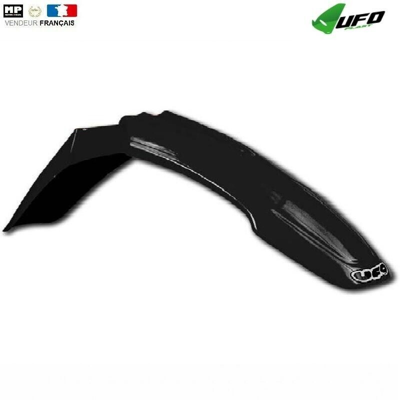 Garde boue avant UFO PA01028 noir universel pour moto de cross et enduro