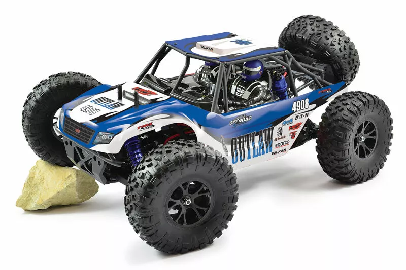 FTX Outlaw BRUSHLESS 1 10 4WD Ultra 4 RTR Buggy RC Voiture avec chauve souris
