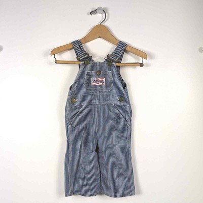 Vintage Liberty Overalls Unisex Children's Size 12-18m Hickory
