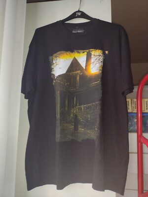  RESIDENT EVII. ''biohazard'', T-Shirt (men's) w/a FREE sticker. (See pictures).