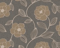 A.S. CréAtion Vliestapete Kaja Braun Floral Blumen 284945