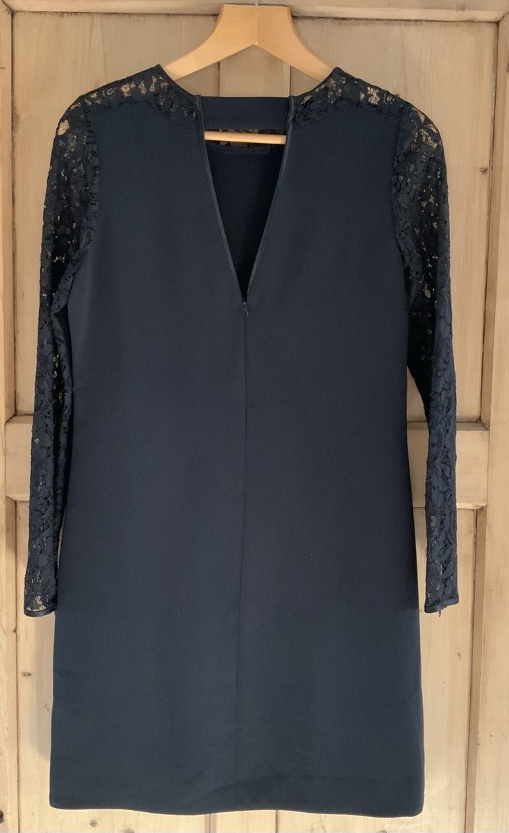 Reiss black cocktail dress / knee length / size 10 / used | eBay UK