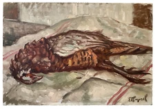 Fernand MAJOREL French Listed - Antique Post Impressionist Oil 1940's Still life