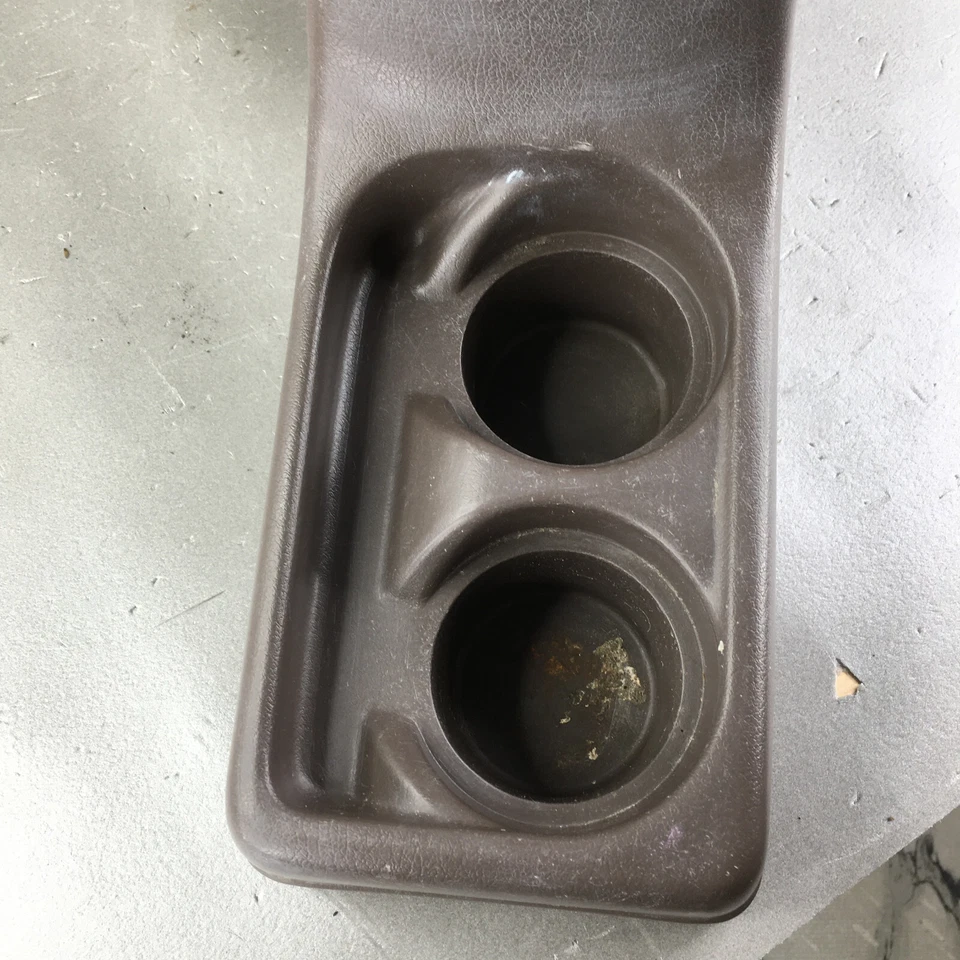 Оригинальная коричневая центральная консоль подлокотник для пикапа Nissan D21 1996 1997 годов выпуска с жестким кузовом - Изображение 3 из 4