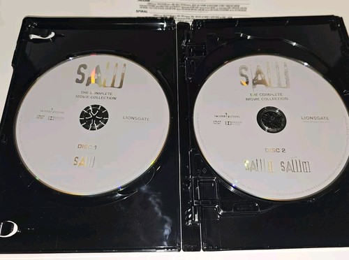 Saw Franchise 9 Film Collection DVD Unrated Jigsaw Spiral Horror W/ Slipcover - Picture 9 of 11
