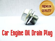 FOR KIA ENGINE OIL DRAIN SUMP PLUG BOLT WITH WASHER CLIP x1