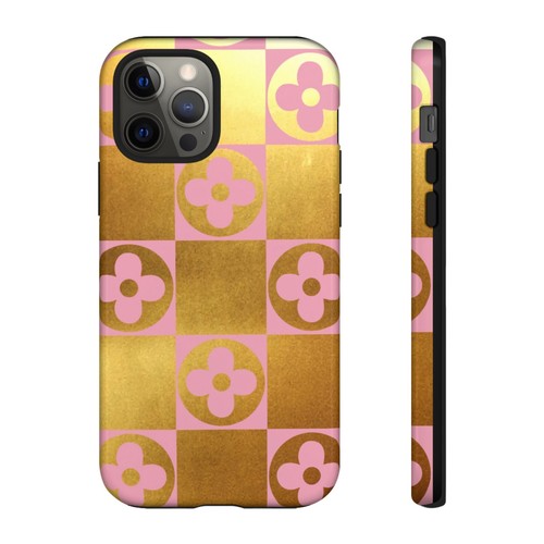 Gold Foil And Pink Tough Cases For iPhones, Samsung Galaxy and Google Pixel - Picture 110 of 245