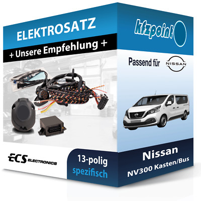 ECS E-Satz 13polig fahrzeugspezifisch passend für Nissan NV300 Kasten/Bus NEU