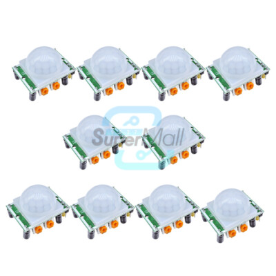 1/2/5/10PCS HC-SR501 IR Pyroelectric Infrared PIR Motion Sensor Detector Module