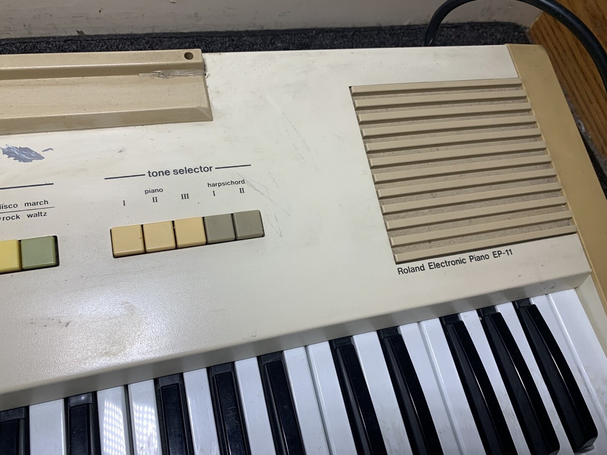 Roland Piano Plus 11 電子ピアノ 61鍵 EP-11 RARE 1980s Roland EP-11 Piano Plus 11 Electronic Keyboard