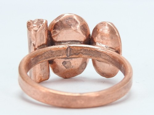 Mix Gemstones Electra Plated Copper Ring Faceted Polished Loose Stone For Gift - Picture 9 of 9