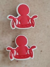 Delta Sigma Theta shoe Charm Jibbitz Set Of 2 For Crocs Shoes -