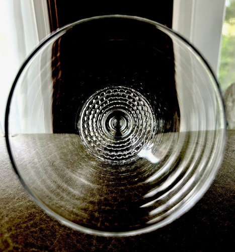 2 - Duncan Miller Glass Teardrop Water Goblet Clear 7" Tall 1936-1955 MINT - Picture 2 of 3