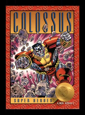 Super Heroes 9 Colossus X-Men Series 2 1993 SkyBox Trading Card TCG CCG