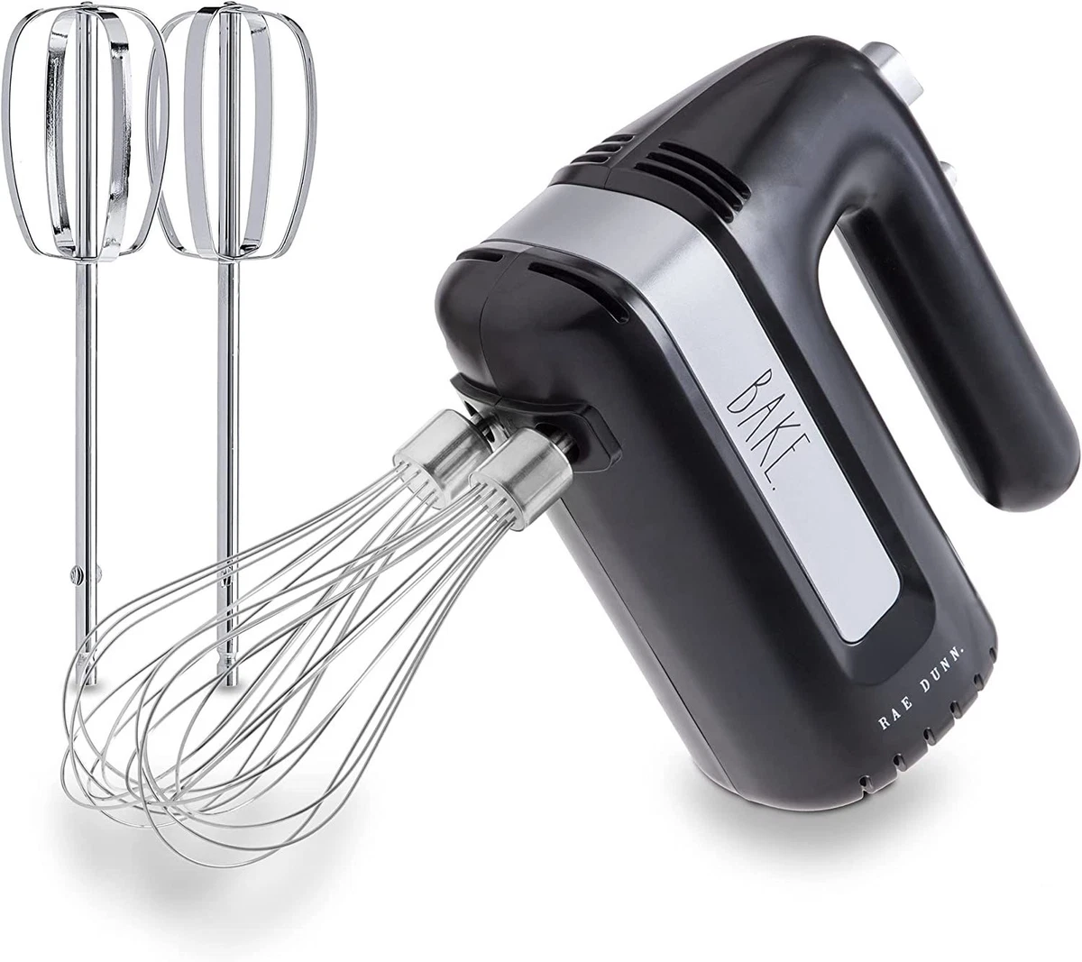 Electric Hand Mixer, Handheld Mixers for Kitchen, With Beaters and Black