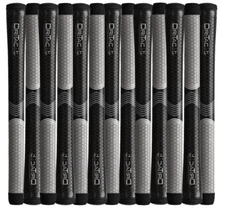 Winn Dri-Tac LT (Less Taper) Black Gray Oversize Golf Grip 7LTDT-BKG