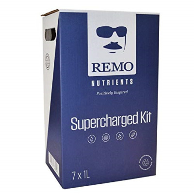 Remo Nutrients RN70010 Remo's 1L Supercharged Kit Nutrient, Blue