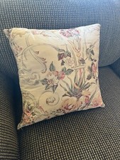 VINTAGE RALPH LAUREN GUINEVERE ARAGON MEDIEVAL FLORAL THROW PILLOW DOWN INSERT