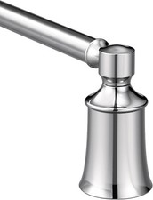Moen YB2124CH Dartmoor 24-Inch Single -Towel Bar, Chrome