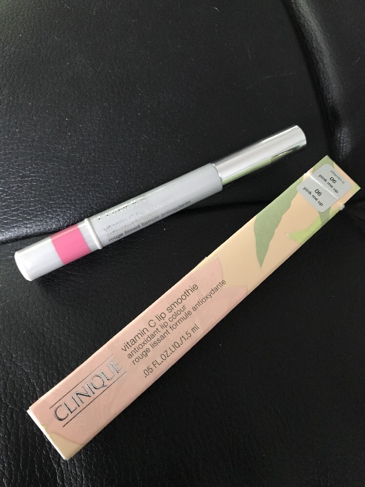 New Clinique Vitamin C Lip Smoothie 06 Pink Me Up Lip Moisturizer Very Rare  | eBay