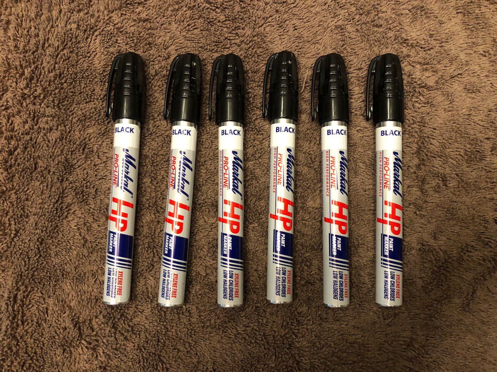 MARKALL PRO-LINE BLACK PAINT PEN - 96963  (6 Total)