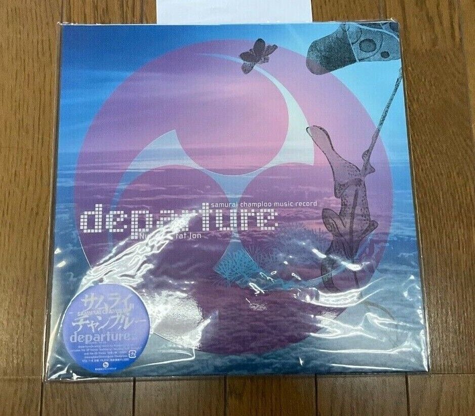 Samurai Champloo Music Record Departure Nujabes 2LP Vinyl Limited edition  NEW