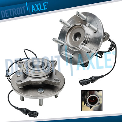 2WD Front Wheel Hub & Bearings for 2003-2006 Ford Expedition Lincoln Navigator