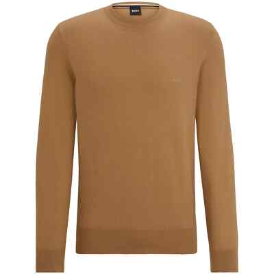 BOSS PACAS-L STRICKPULLOVER MIT LOGOSTICKEREI