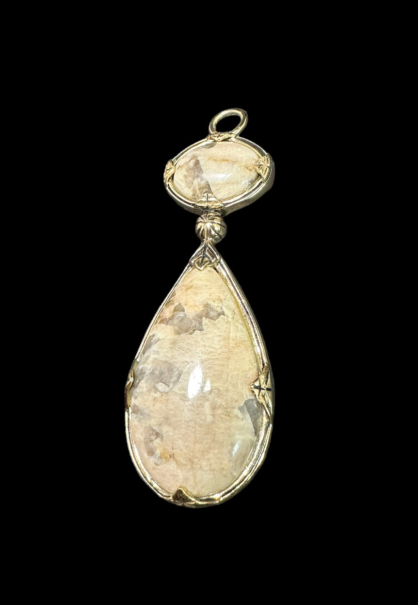 Studio Barse Reversible Multi Gemstone Pendant Ja… - image 7