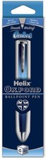 Oxford Ballpoint Pen Ombre Premium Blue Black Ink Helix